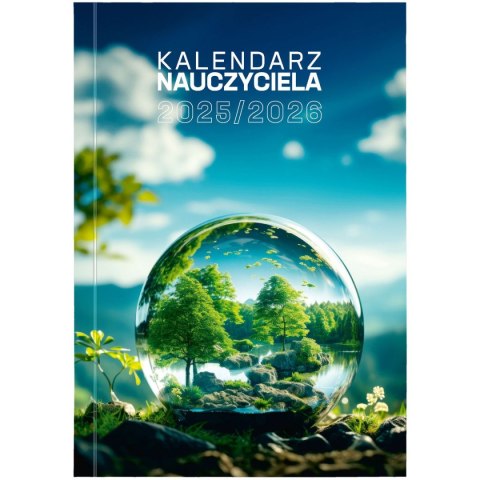 Kalendarz nauczyciela książkowy (terminarz) PCV EKO bezbarwny A5 Wydawnictwo Wokół Nas (A5TN078B) Kalendarz nauczyciela książkowy (terminarz) PCV EKO bezbarwny A5 Wydawnictwo Wokół Nas (A5TN078B)