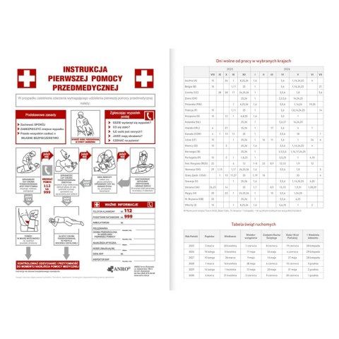 Kalendarz nauczyciela książkowy (terminarz) PCV EKO bezbarwny A5 Wydawnictwo Wokół Nas (A5TN078B) Kalendarz nauczyciela książkowy (terminarz) PCV EKO bezbarwny A5 Wydawnictwo Wokół Nas (A5TN078B)