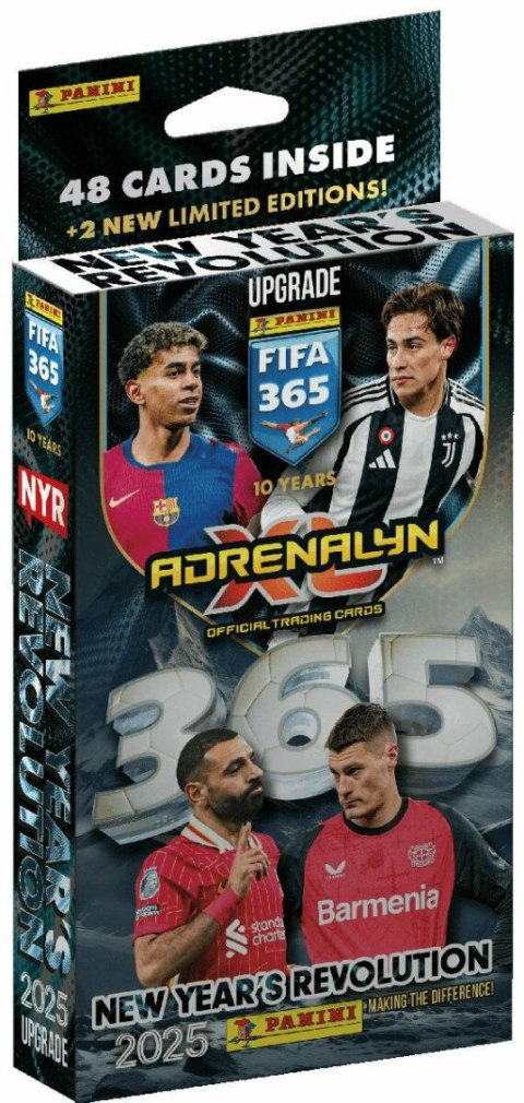 Karty Panini Fifa 365 Adrenalyn XL 2025 Upgrade (02465) 48 sztuk Karty Panini Fifa 365 Adrenalyn XL 2025 Upgrade (02465) 48 sztuk