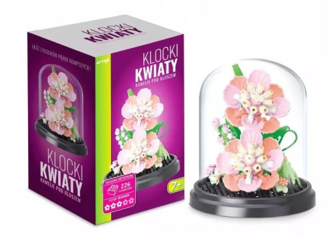 Klocki konstrukcyjne Artyk kwiaty Kamelie pod kloszem 226el (137020) Klocki konstrukcyjne Artyk kwiaty Kamelie pod kloszem 226el (137020)