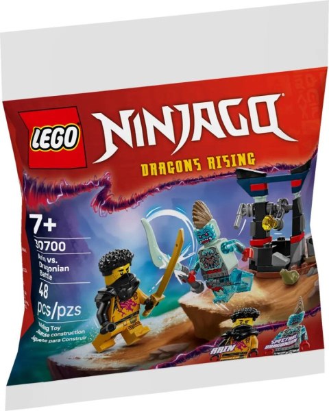 Klocki konstrukcyjne Lego Ninjago Bitwa Arina z Dragonem (30700) Klocki konstrukcyjne Lego Ninjago Bitwa Arina z Dragonem (30700)