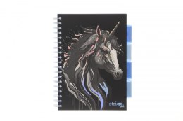 Kołozeszyt (kołobrulion) Strigo PROJECT BOOK UNICORN B5 100k. 80g krata (PADS022)