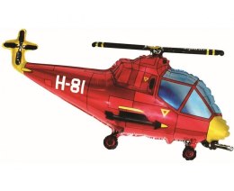 Balon foliowy Godan Helikopter (czerwony) 24cal (B901667R)