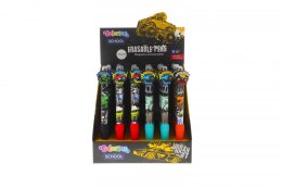 Długopis Patio Cars wymazywalny niebieski 0,5mm (80426PTR)