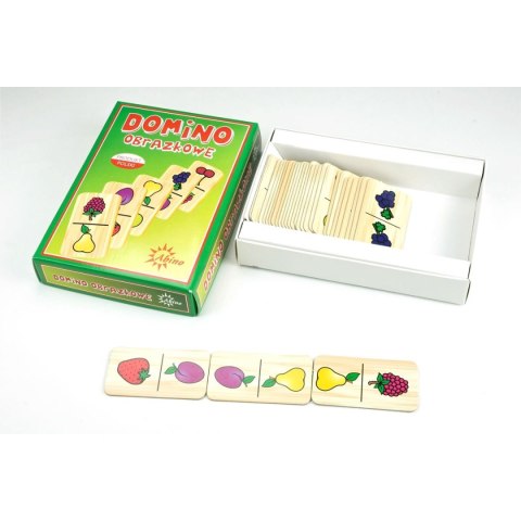 Gra logiczna Abino owoce Domino Gra logiczna Abino owoce Domino