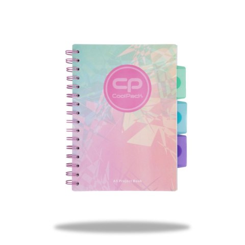 Kołozeszyt (kołonotatnik) CoolPack TIE DYE A5 kratka Patio (93778CP)