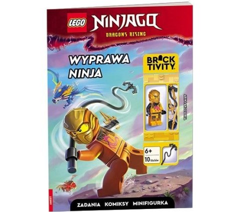 Książeczka edukacyjna Ameet LEGO® NINJAGO®. Wyprawa ninja (LNC 6738) Książeczka edukacyjna Ameet LEGO® NINJAGO®. Wyprawa ninja (LNC 6738)