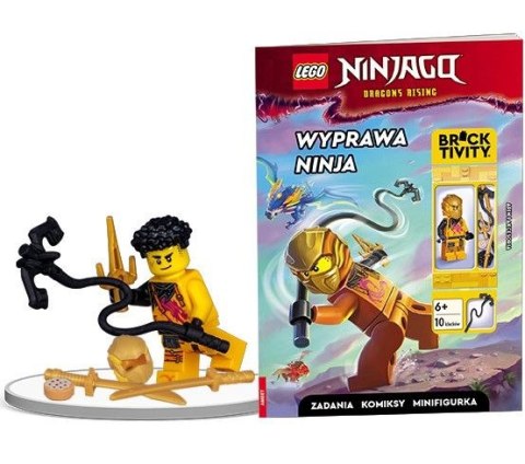 Książeczka edukacyjna Ameet LEGO® NINJAGO®. Wyprawa ninja (LNC 6738) Książeczka edukacyjna Ameet LEGO® NINJAGO®. Wyprawa ninja (LNC 6738)