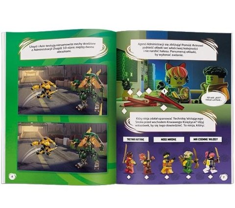 Książeczka edukacyjna Ameet LEGO® NINJAGO®. Wyprawa ninja (LNC 6738) Książeczka edukacyjna Ameet LEGO® NINJAGO®. Wyprawa ninja (LNC 6738)