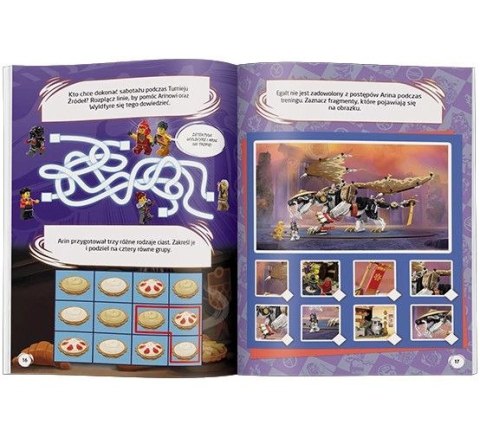 Książeczka edukacyjna Ameet LEGO® NINJAGO®. Wyprawa ninja (LNC 6738) Książeczka edukacyjna Ameet LEGO® NINJAGO®. Wyprawa ninja (LNC 6738)
