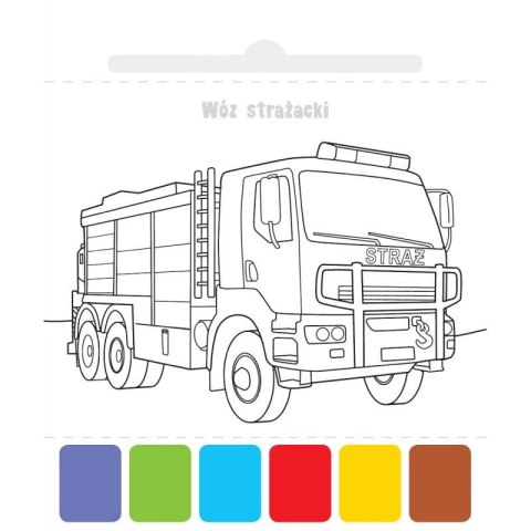 Książka dla dzieci Aksjomat Użyj wody, zbudź kolory! Pojazdy Książka dla dzieci Aksjomat Użyj wody, zbudź kolory! Pojazdy