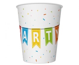 Kubek jednorazowy Godan Kolorowe Party papier 250ml (PM-KPA1)
