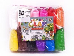 Masa plastyczna dla dzieci Bigtoys pianka 12szt. mix (BPLA7346)