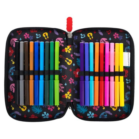 Piórnik St.Majewski STITCH Black ALOHA POTRÓJNY (z wyposażnieniem) Piórnik St.Majewski STITCH Black ALOHA POTRÓJNY (z wyposażnieniem)