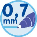 Pióro kulkowe Pelikan Pina Colada holo różowe (300010126)