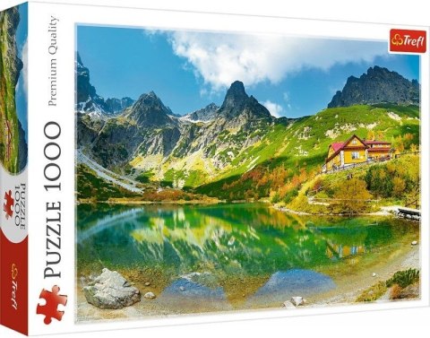Puzzle Trefl Schronisko nad Zielonym Stawem - Tatry - Słowacja 1000 elementów 1000 el. (10606) Puzzle Trefl Schronisko nad Zielonym Stawem - Tatry - Słowacja 1000 elementów 1000 el. (10606)