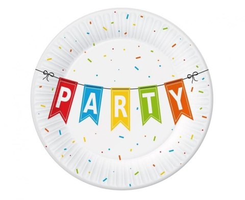 Talerz jednorazowy Godan Kolorowe Party papier śr. 180mm 6 szt (PM-TPA1) Talerz jednorazowy Godan Kolorowe Party papier śr. 180mm 6 szt (PM-TPA1)