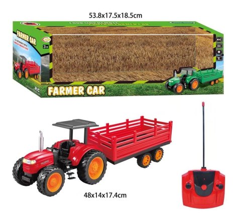 Traktor Lean farmerski RC czerwony (22934) Traktor Lean farmerski RC czerwony (22934)