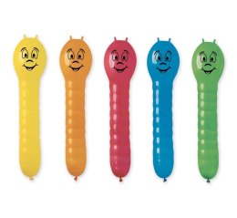 Balon gumowy Godan Dżdżowniczki, 70 cm / 5 szt. mix 700mm (GB/PG95)