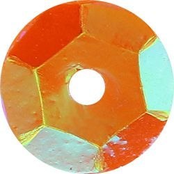 Cekiny Titanum Craft-Fun Series Okrągłe perłowe pomarańczowe