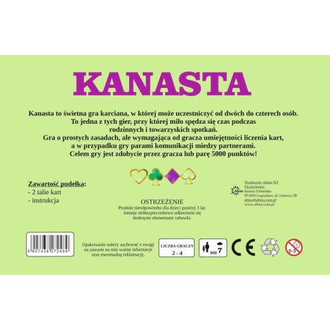 Gra karciana Abino Kanasta Gra karciana Abino Kanasta