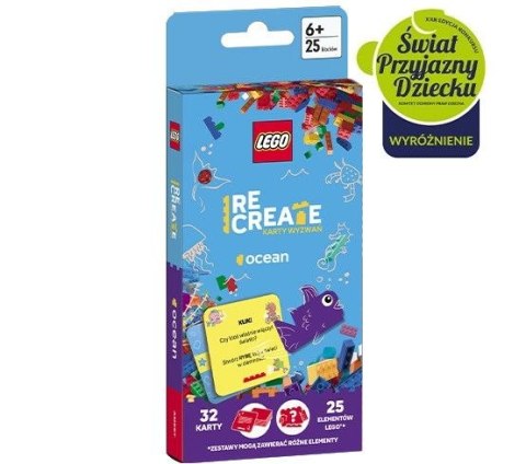 Książeczka edukacyjna Ameet LEGO® Recreate. Karty Wyzwań. Ocean (ACP 6605) Książeczka edukacyjna Ameet LEGO® Recreate. Karty Wyzwań. Ocean (ACP 6605)