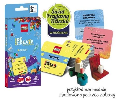 Książeczka edukacyjna Ameet LEGO® Recreate. Karty Wyzwań. Ocean (ACP 6605) Książeczka edukacyjna Ameet LEGO® Recreate. Karty Wyzwań. Ocean (ACP 6605)