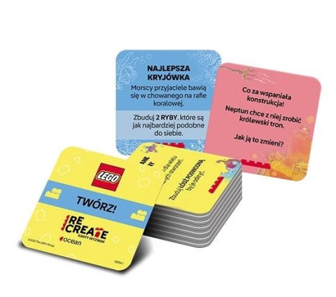Książeczka edukacyjna Ameet LEGO® Recreate. Karty Wyzwań. Ocean (ACP 6605) Książeczka edukacyjna Ameet LEGO® Recreate. Karty Wyzwań. Ocean (ACP 6605)