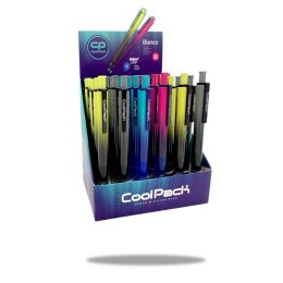 Długopis Patio Cool Pack BLANCO OIL GEL niebieski 0,7mm (03883CP/F)