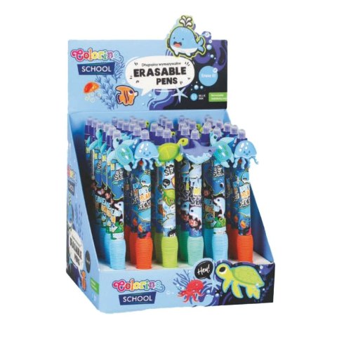 Długopis Patio Sea wymazywalny niebieski 0,5mm (80488PTR)