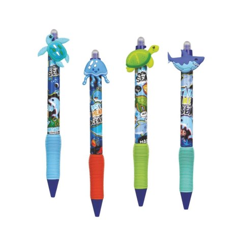 Długopis Sea wymazywalny wkład niebieski 0,5mm Patio (80488PTR)