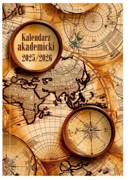 Kalendarz nauczyciela książkowy (terminarz) EKO MAPA A5 Wydawnictwo Wokół Nas (A5TA072B)