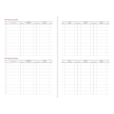 Kalendarz nauczyciela książkowy (terminarz) PCV BEZBARWNY terminarz nauczyciela B5 Wydawnictwo Wokół Nas (KWIATY) Kalendarz nauczyciela książkowy (terminarz) PCV BEZBARWNY terminarz nauczyciela B5 Wydawnictwo Wokół Nas (KWIATY)