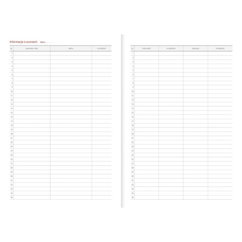 Kalendarz nauczyciela książkowy (terminarz) PCV BEZBARWNY terminarz nauczyciela B5 Wydawnictwo Wokół Nas (KWIATY) Kalendarz nauczyciela książkowy (terminarz) PCV BEZBARWNY terminarz nauczyciela B5 Wydawnictwo Wokół Nas (KWIATY)