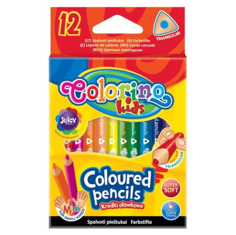 Kredki ołówkowe Pati Colorino 12 kol. (33077) Kredki ołówkowe Pati Colorino 12 kol. (33077)