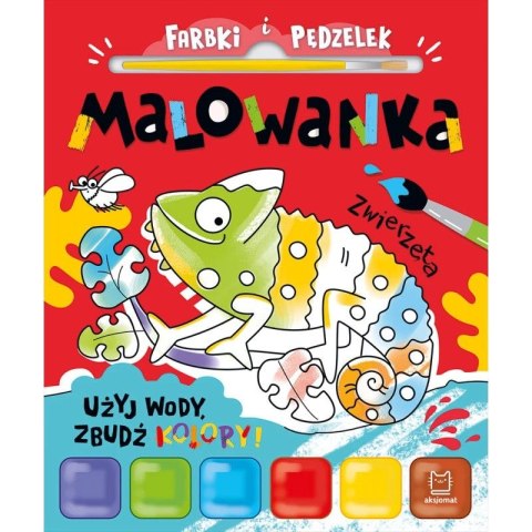 Książka dla dzieci Aksjomat Użyj wody, zbudź kolory! Zwierzęta Książka dla dzieci Aksjomat Użyj wody, zbudź kolory! Zwierzęta