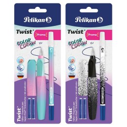 Pióro wieczne Pelikan Twist COLOR EDITION + NABOJE + zmazywacz (300010110)