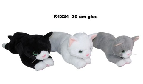 Pluszak kot 3 kolory z głosem [mm:] 300 Sun-Day (170767)