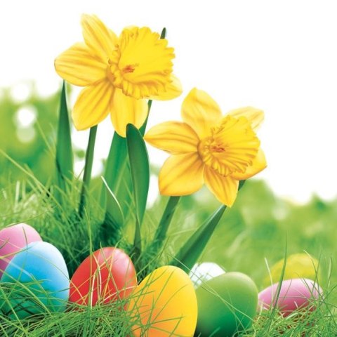 Serwetki wielkanoc mix papier [mm:] 330x330 Pol-mak (Sd GW)