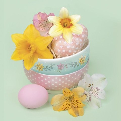 Serwetki wielkanoc mix papier [mm:] 330x330 Pol-mak (Sd GW)