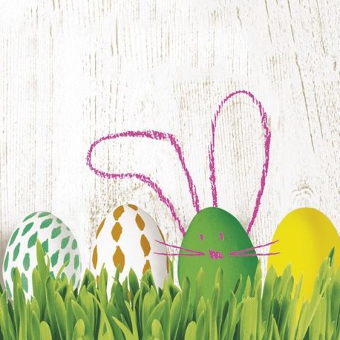 Serwetki wielkanoc mix papier [mm:] 330x330 Pol-mak (Sd GW)