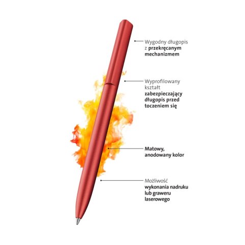 Długopis Pelikan K6 Ineo Fiery Red w etui 822497 (300001263) Długopis Pelikan K6 Ineo Fiery Red w etui 822497 (300001263)