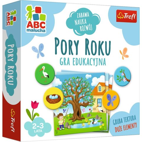 Gra edukacyjna Trefl Pory Roku z Serii ABC Malucha Pory roku (01941) Gra edukacyjna Trefl Pory Roku z Serii ABC Malucha Pory roku (01941)