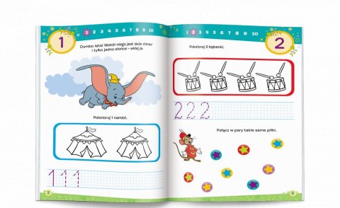 Książka dla dzieci Disney Uczy. Zeszyt ćwiczeń. Liczby Ameet (UDZ 9304) Książka dla dzieci Disney Uczy. Zeszyt ćwiczeń. Liczby Ameet (UDZ 9304)
