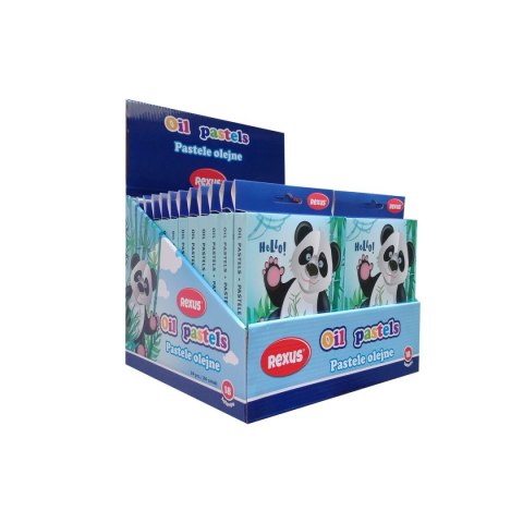 Pastele olejne Rexus 18 kol. (603550) Pastele olejne Rexus 18 kol. (603550)