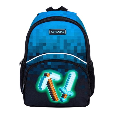 Plecak Astra Astrabag dziecięcy Blue Pixel (502024094) Plecak Astra Astrabag dziecięcy Blue Pixel (502024094)