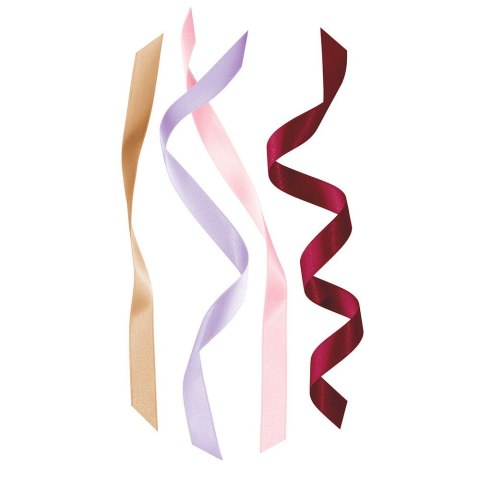 Wstążka SATIN GOLD 5902277345486x2 [mm x m] mix Interdruk (4x2m)