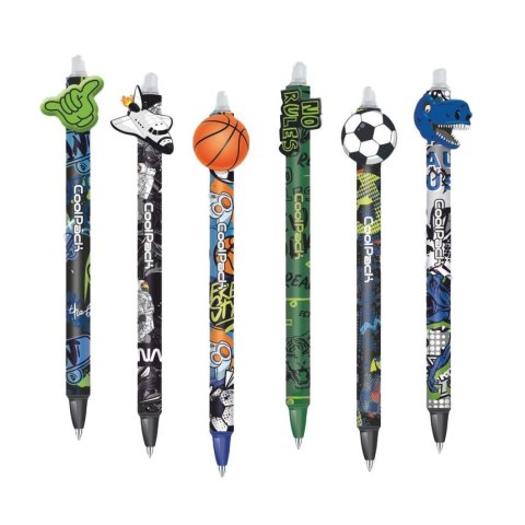 Długopis standardowy Boys wymazywalny wkład niebieski 0,5mm Patio (95338CP) Długopis standardowy Boys wymazywalny wkład niebieski 0,5mm Patio (95338CP)