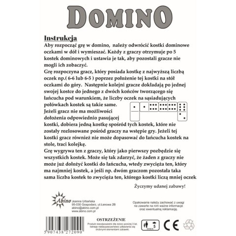 Gra logiczna Abino Domino (062561) Gra logiczna Abino Domino (062561)
