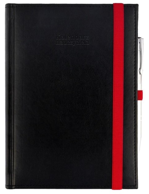 Kalendarz nauczyciela książkowy (terminarz) CZARNY NEBRASKA Z GUMKĄ A5 Wydawnictwo Wokół Nas (A5TN070B-) Kalendarz nauczyciela książkowy (terminarz) CZARNY NEBRASKA Z GUMKĄ A5 Wydawnictwo Wokół Nas (A5TN070B-)